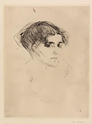 Testa di donna