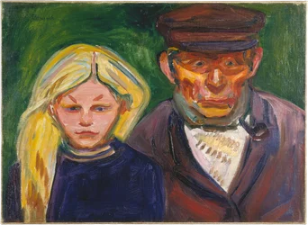 Vecchio pescatore e sua figlia