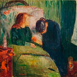 La bambina malata, 1907