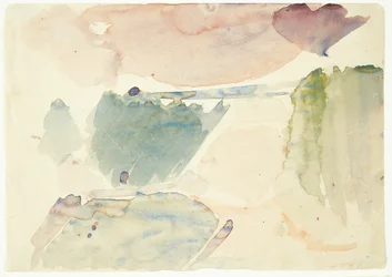 Studio di colore per il quadro di Langelinie