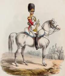 Guardie a cavallo, trombettiere