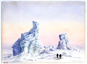 Un iceberg al largo di Cape Evans, 1-11 settembre 1911