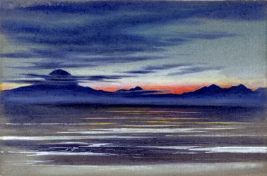 Vista di un tratto di mare, 1901-04