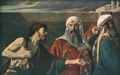 Il rimorso di Giuda, 1866