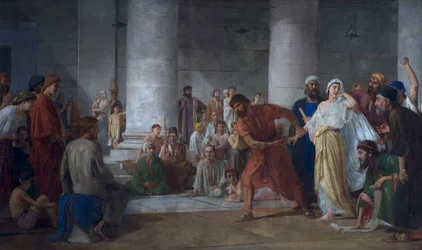 La Donna Colta in Adulterio, dopo il 1860