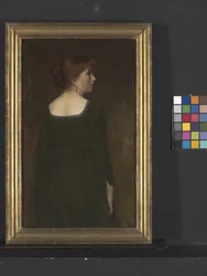 Ritratto di una giovane donna, circa 1887