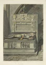 Monumento a Sir Henry Newton e Lady Newton nella Cattedrale di Bristol