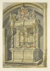 Monumento a Sir John Newton, Bart., nella Cattedrale di Bristol