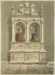 Monumento di Robert Aldworth nella Chiesa di San Pietro