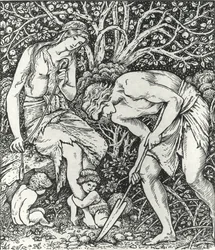 Adamo ed Eva (Lavoro: Quando Adamo scavava e Eva filava, chi era allora il gentiluomo?)
