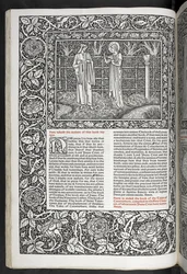 Le Opere di Geoffrey Chaucer ora nuovamente stampate con immagini disegnate da Sir Edward Burne-Jones