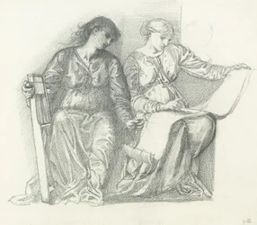 Studio per "Musica", c.1865