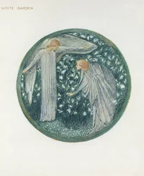 Il libro dei fiori: XXXIV. Giardino bianco, 1905