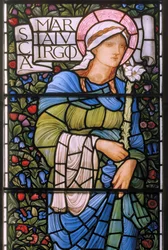 La Vergine Maria, Finestra Est