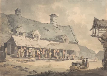 Mercato di Corwen, Galles del Nord