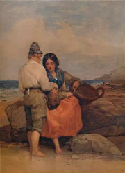 Pescatori di gamberi, XIX secolo, 1935