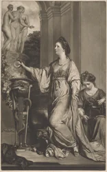 Lady Sarah Bunbury che sacrifica alle Grazie
