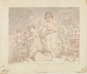 Illustrazione per La nuova bambola: senza titolo