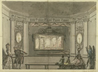 Satan arousing the rebel angels