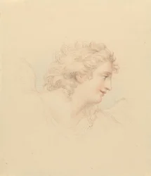 Studio di Profilo di Testa Femminile