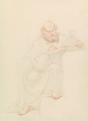 San Girolamo che scrive