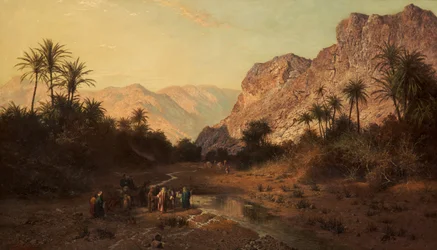 Refidim, deserto del Sinai, 1877