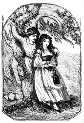 La vecchia nel bosco, 1901