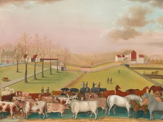 La fattoria Cornell, 1848