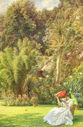 In un giardino
