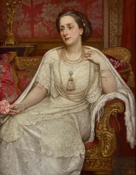 Ritratto di Lady Edith, moglie di Henry, 7° Duca di Northumberland