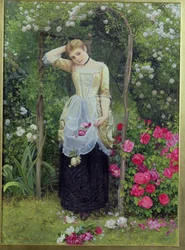 Il pergolato di rose, 1877