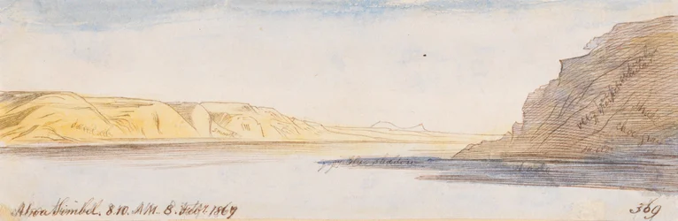 Abou Simbel; ore 8:10 del mattino, 8 febbraio 1867 (369)