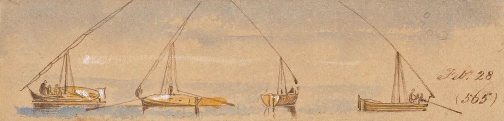 Imbarcazioni (Dahabeah); 28 febbraio [1867] (565)