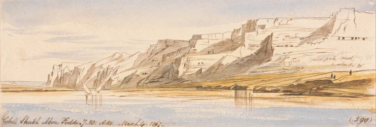 Gebel Sheikh Abu Fodde, ore 7:30, 4 marzo 1867 (590)