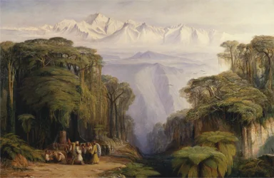 Kangchenjunga da Darjeeling