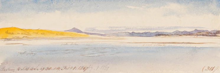 Sguardo verso Sabooa; ore 9:30 del mattino, 1° febbraio 1867 (311)
