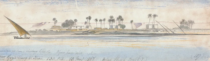 Vicino a Gezir Sherg el Hian