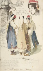 Donne contadine di Ragusa, 1848-1866