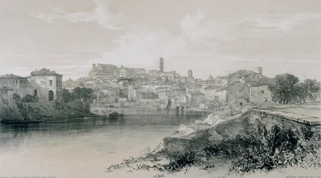 Vedute di Roma e dintorni: Roma da via Porta San Paolo