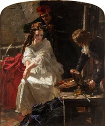 Charlotte Corday nella prigione della Conciergerie