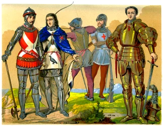 Uniforme da battaglia inglese, XV-XVI secolo