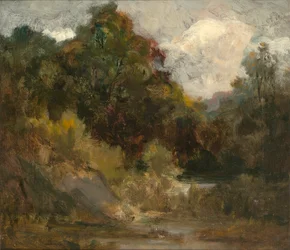 Paesaggio con alberi, n.d.