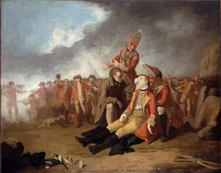 La morte del generale Wolfe, 1763