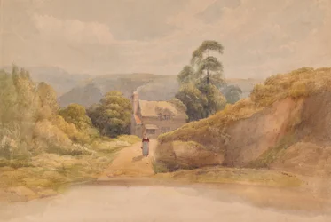 Paesaggio con cottage