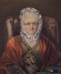 Signora John Charles, vedova del tenente Charles