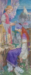 Santa Cecilia (olio su tela)