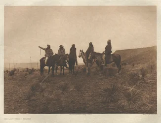 Portfolio I, lastra 19: Il sentiero perduto-Apache