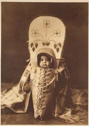 Un bambino Nez Perce