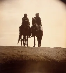 La veduta di Edward S. Curtis, c.1904 (stampa argentata tonificata)
