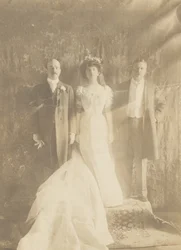 Theodore Roosevelt, Alice Roosevelt Longworth e Nicholas Longworth